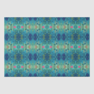 Papel De Seda Flores Patrón 7 Burbujas coincidentes Cuddlebuns