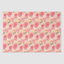 Flores peónicas pastel boda rústico acuarela