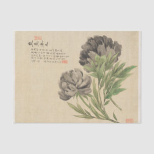 Papel De Seda Flores Pl. 03 de Liang Yuwei