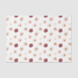 Papel De Seda Flores Rosadas (Diseño 25 Serie Rosa)