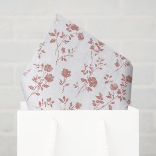 Papel De Seda Flores Rosadas Rosa Regaderazo Nupcial