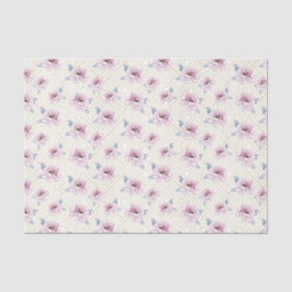 Papel De Seda Flores rosadas (serie 76 de diseño rosa)