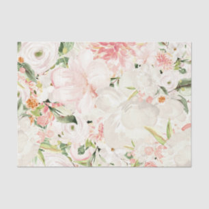Papel De Seda Flores Rosas (Diseño 23 Serie Rosa)