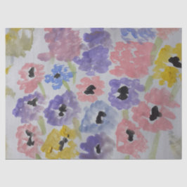 Papel De Seda Flores salvajes de verano