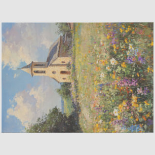 Papel De Seda Flores silvestres de arte fino decoupage de iglesi