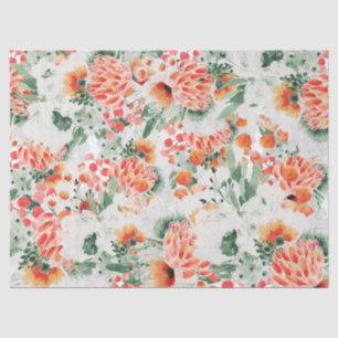 Papel De Seda Flores silvestres modernas Floral de moda