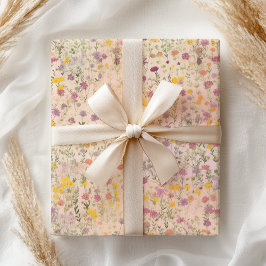 Papel De Seda Flores silvestres que crecen silvestres