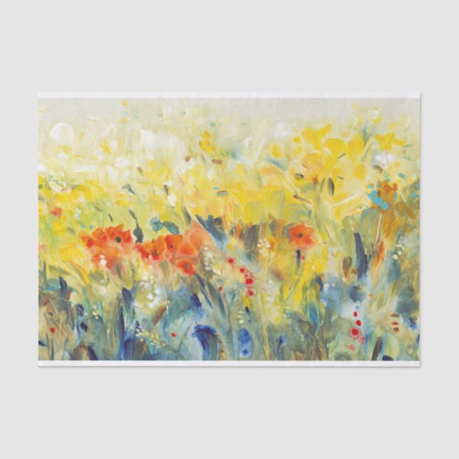 Papel De Seda Flores Sway II (Anverso)