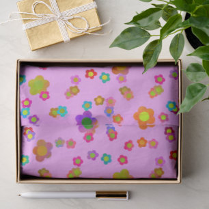 Papel De Seda Flores tontas al atardecer