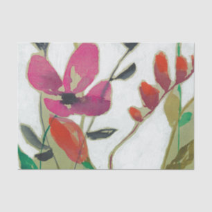Papel De Seda Flores Vivid I