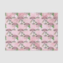 Flores y champiñones rosas antiguas