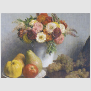 Papel De Seda Flores y fruta, Henri Fantin-Latour