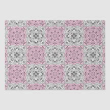 Floritura de patrón rococó rosa