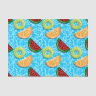 Papel De Seda Flotantes de la fruta