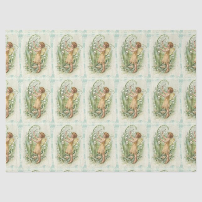 Papel De Seda Flower and Fairy. (Anverso)