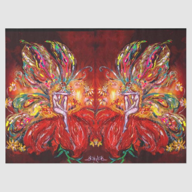 Papel De Seda FLOWER Fantasy (Anverso)