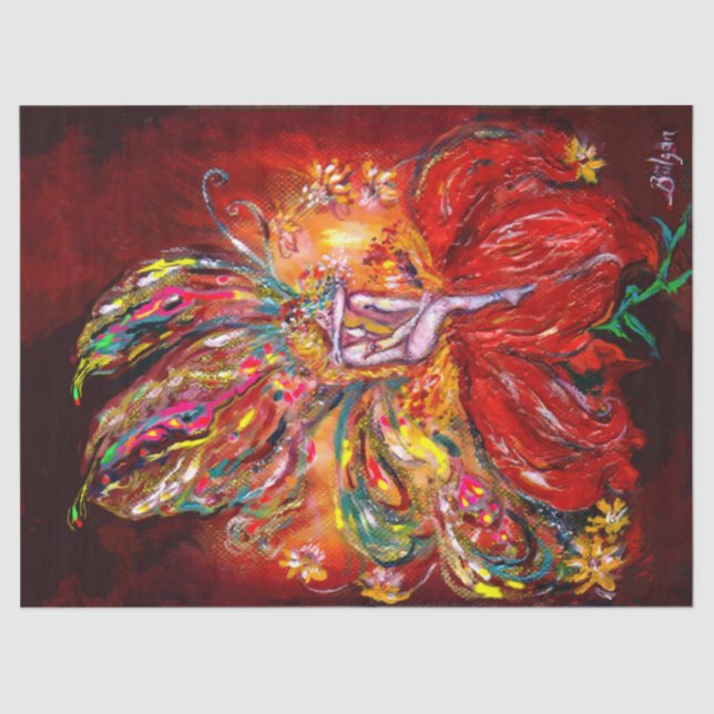 Papel De Seda FLOWER Fantasy (Anverso)