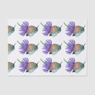 Papel De Seda Fluffy Baby Hummingbird