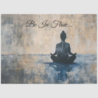 Papel De Seda Flujo de meditación zen