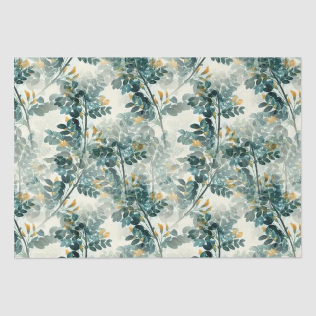 Papel De Seda Foliage de Eucalyptus (Anverso)