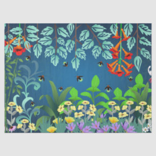 Papel De Seda Foliage del zorrillo de Woodland