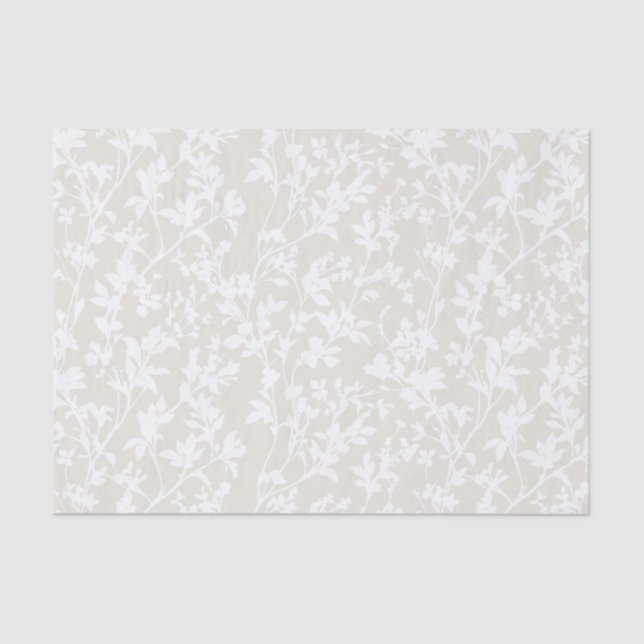 Papel De Seda Foliage fresco (Chiffon) (Anverso)