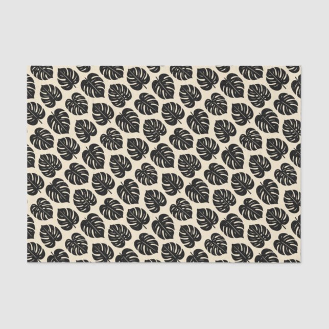 Papel De Seda Foliage Monstera (Anverso)