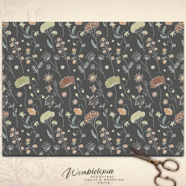Papel De Seda Foliage Vintage (Subido por el creador)