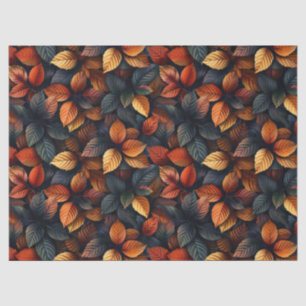 Papel De Seda Follaje de Otoño Malhumorado Hojas de Otoño Decoup
