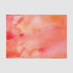 Papel De Seda Fondo abstracto de la acuarela - naranja