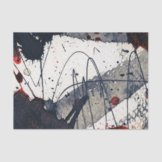 Papel De Seda Fondo abstracto del grunge, textura de la tinta (Anverso)