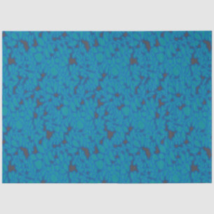 Papel De Seda fondo azul y negro con un patrón