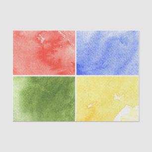 Papel De Seda fondo colorido de la acuarela para su diseño