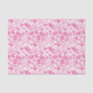 Papel De Seda Fondo con los corazones