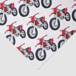 Papel De Seda Fondo de color personalizado de bicicleta de motoc