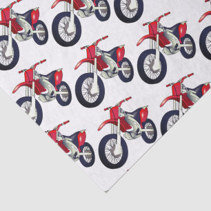 Papel De Seda Fondo de color personalizado de bicicleta de motoc