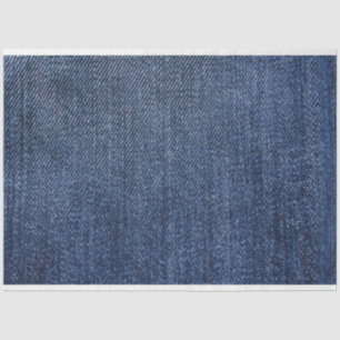 Papel De Seda Fondo de descodificación de Denim Blue Jean