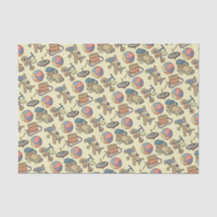 Papel De Seda Fondo de iconos de juguetes
