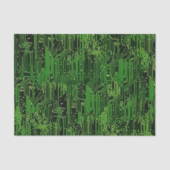 Papel De Seda Fondo de la placa de circuito (Anverso)