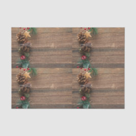 Papel De Seda fondo de madera con piñas       