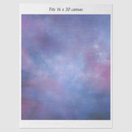 Papel De Seda Fondo de nebulosa cósmica descoupage Sirena 16x20