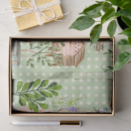 Papel De Seda Fondo de recortes moderno Colección de vegetación