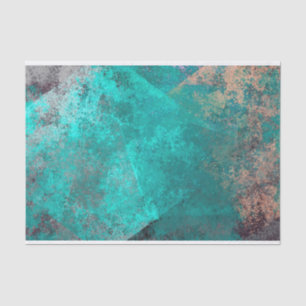 Papel De Seda fondo de textura verde azulada turquesa abstracta