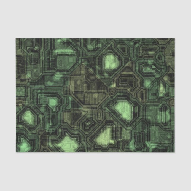 Papel De Seda Fondo del circuito de ordenador (Anverso)