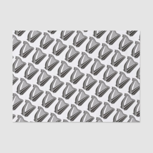 Papel De Seda Fondo del icono de Harp (Anverso)