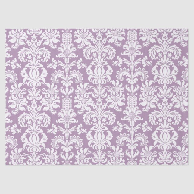 Papel De Seda Fondo elegante de lavanda de los amortiguadores fl (Anverso)