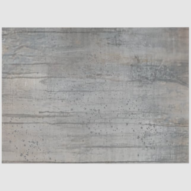 Papel De Seda Fondo falso con tonos grises de descomposición (Anverso)