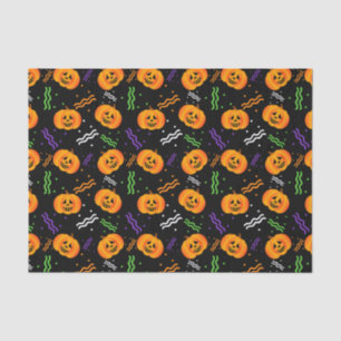 Papel De Seda Fondo festivo de las linternas Jack-o'