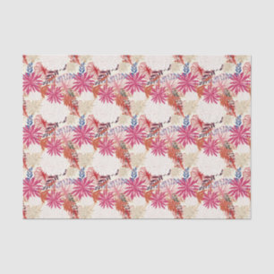 Papel De Seda Fondo floral 3