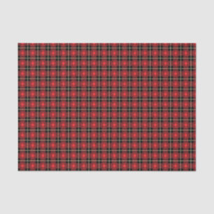 Papel De Seda Fondo rojo de la tela escocesa